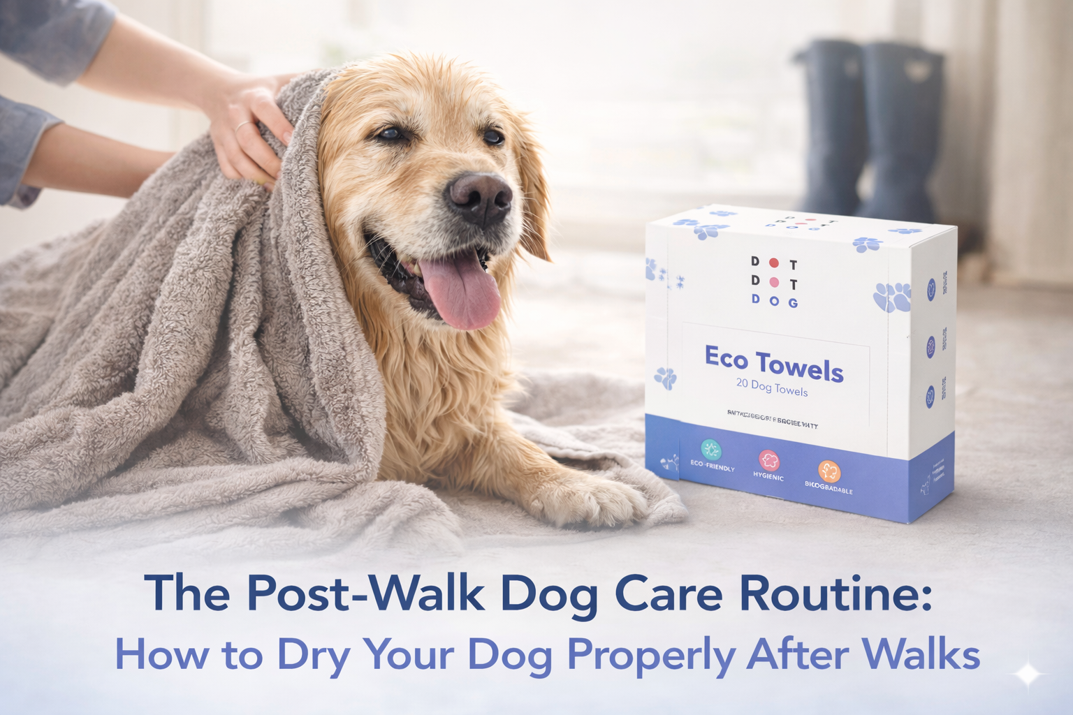 The Post-Walk Dog Care Routine: How to Dry Your Dog Properly After Walks