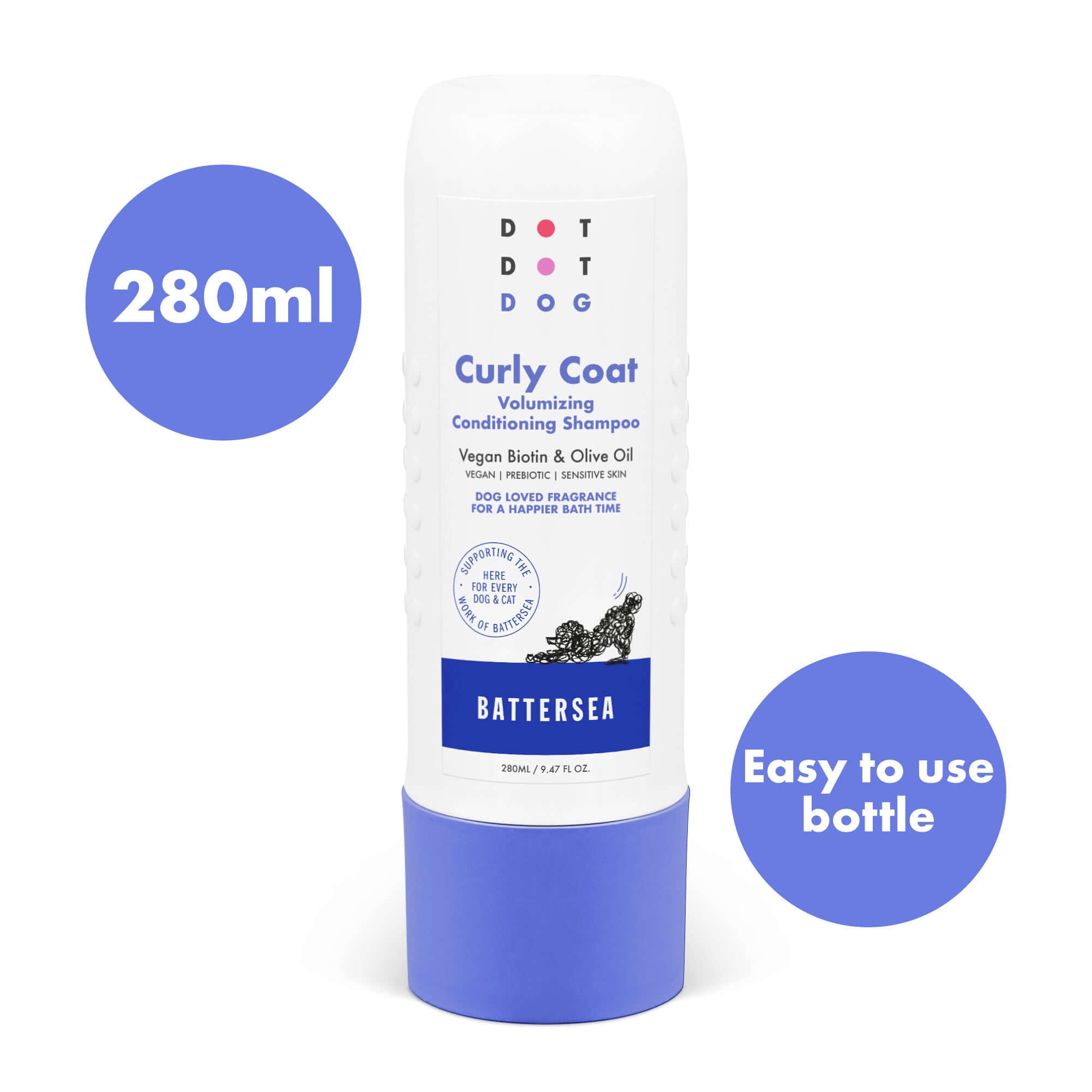 280ml Bottle with easy to use no mess application