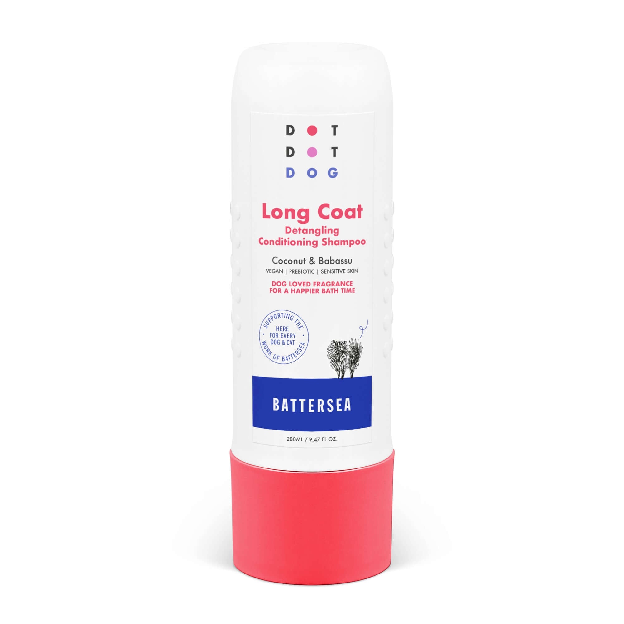 Battersea Long Coat Conditioning Dog Shampoo - Detangling