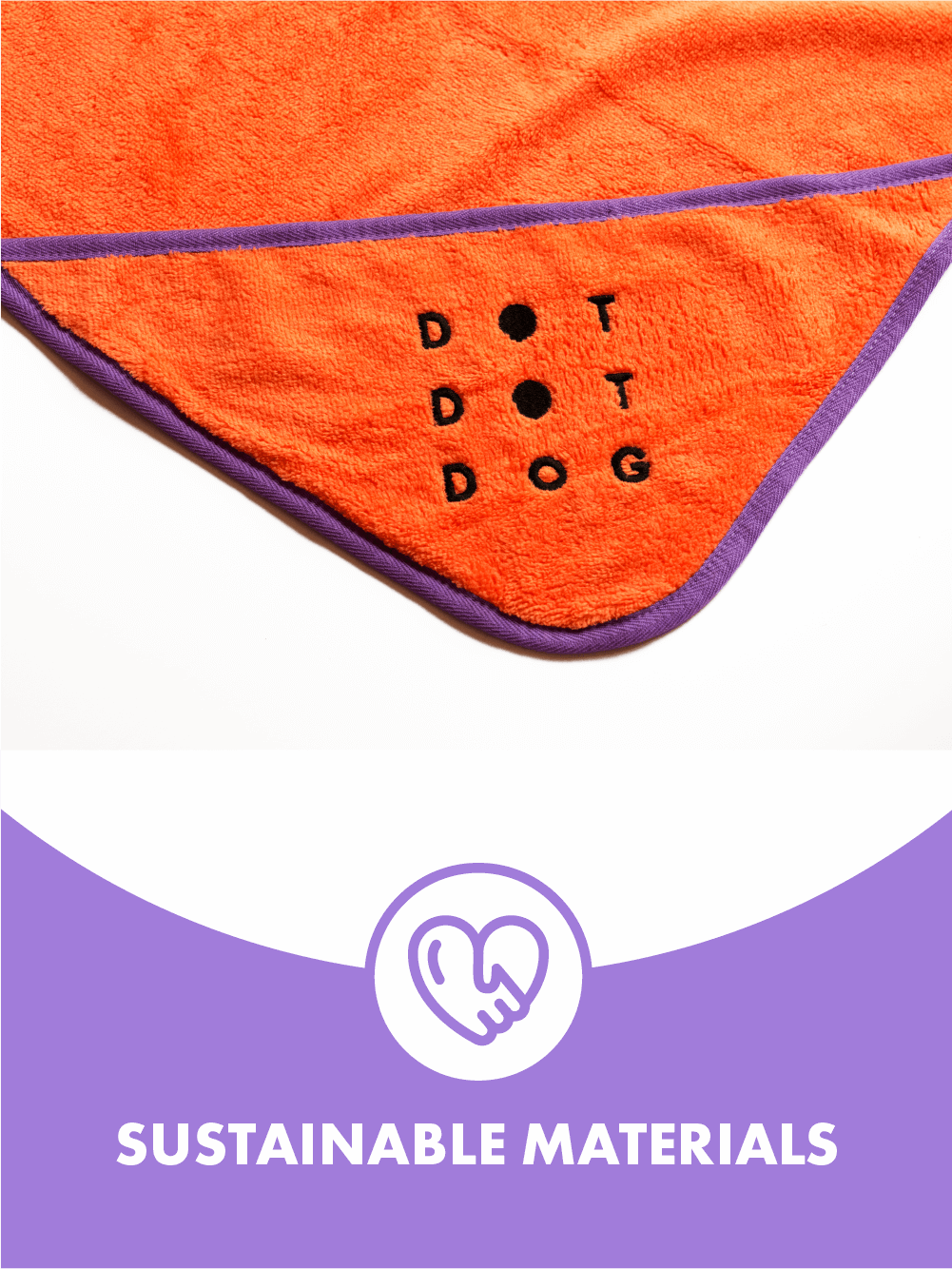 Bamboo dog towel for bath time, eco friendly dog towel, super soft