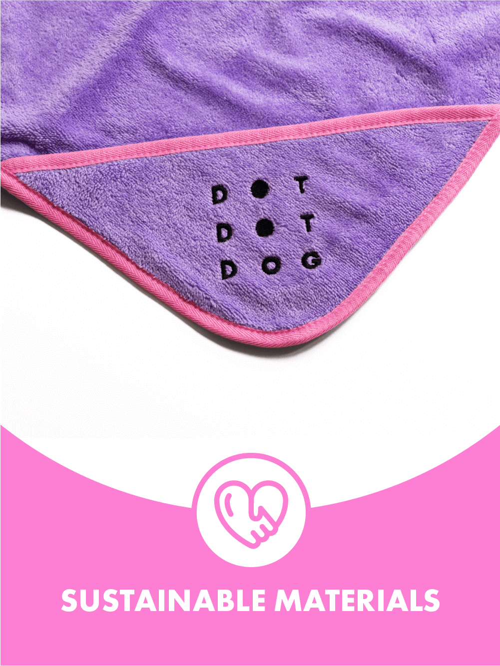 Bamboo dog towel small, eco friendly dog towel, super soft quick drying