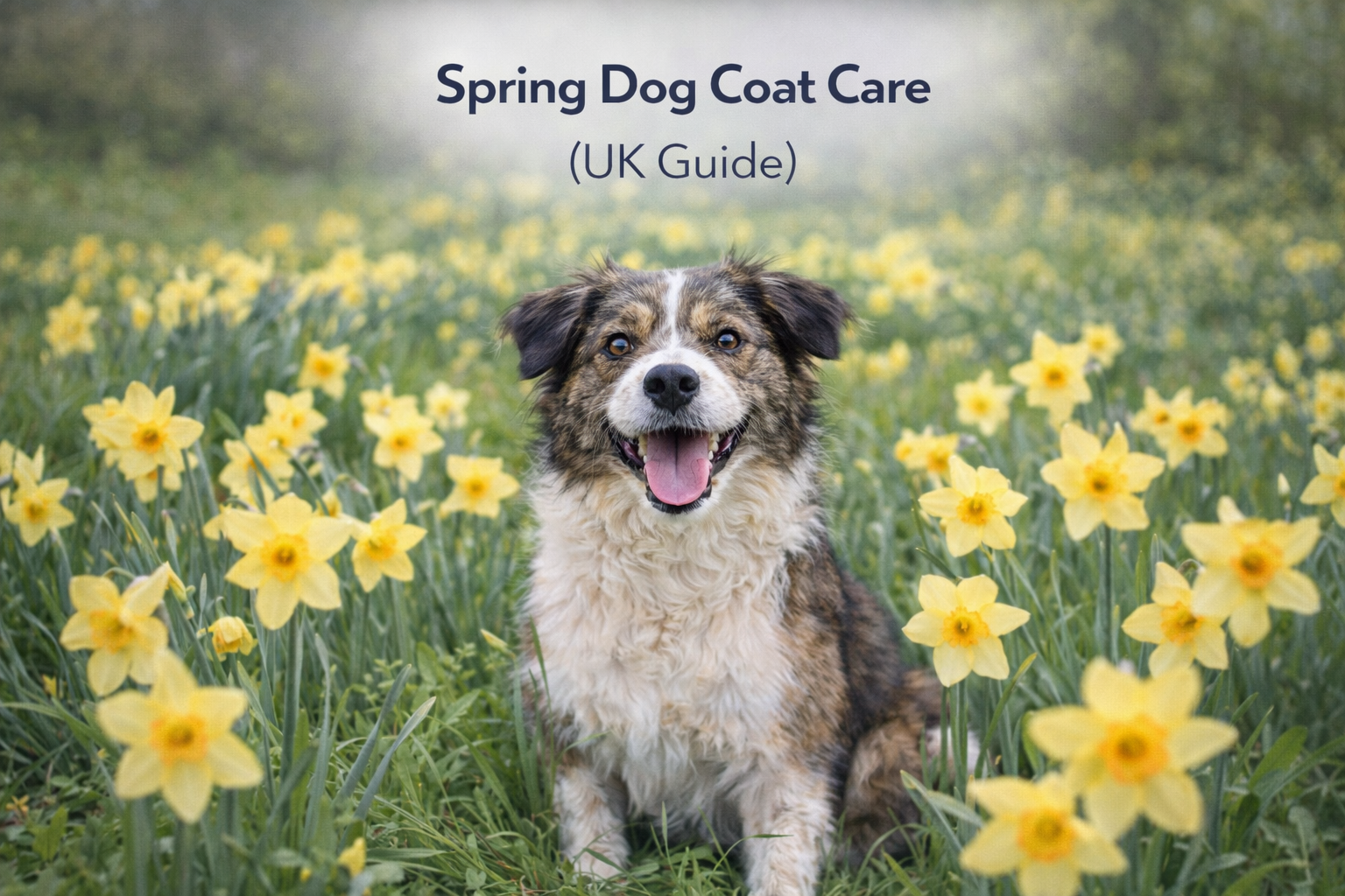 Spring Dog Coat Care