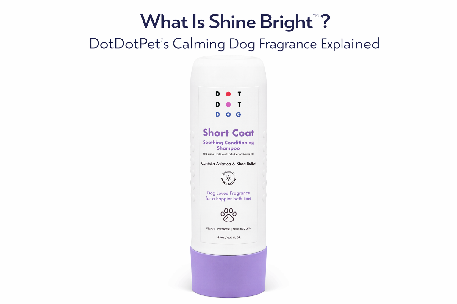 Shine Bright DotDotPet's signature fragrance