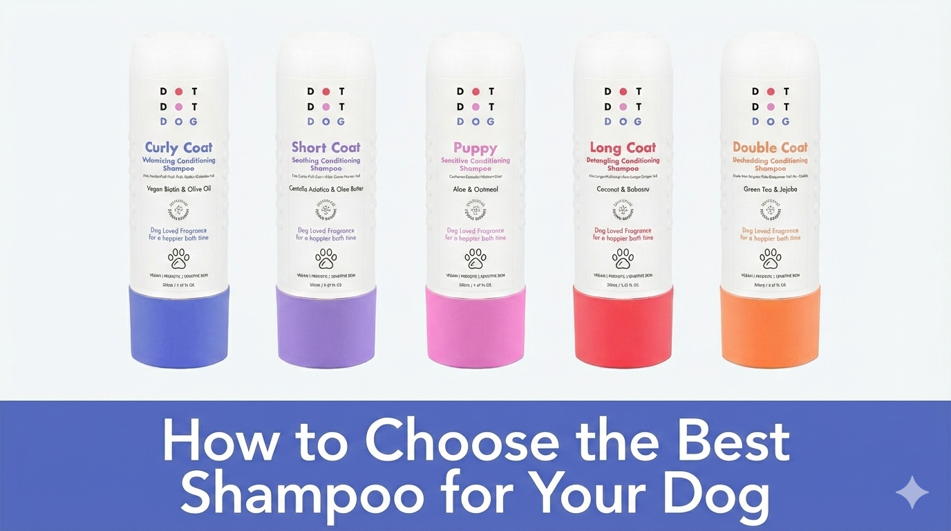 How to choose the right shampoo for your dog