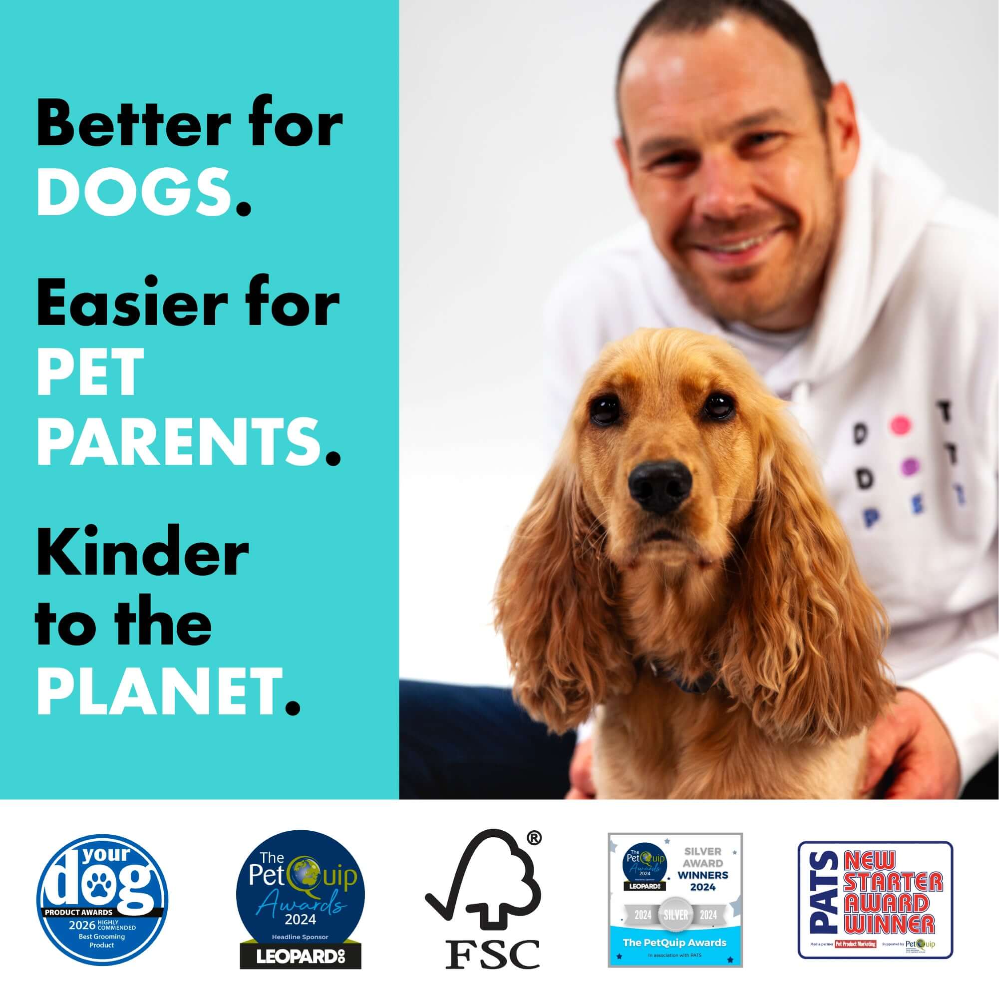 About DotDotPet - Kinder to the planet and better for Dogs