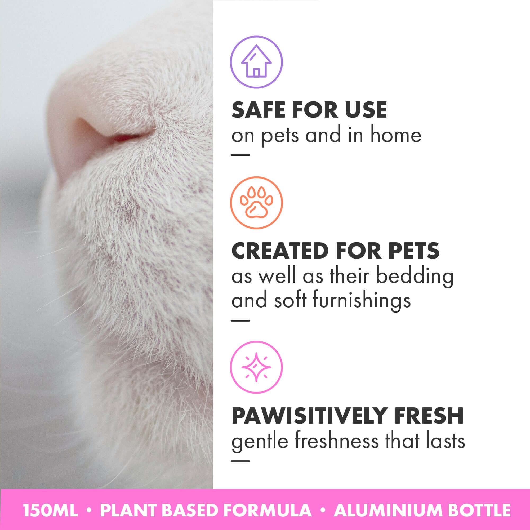 For use on pets in home 