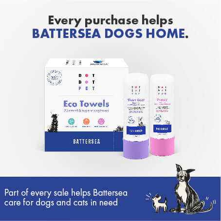 DotDotPet Proudly supporting the work of Battersea Dog and Cats Home donation from every purchase goes to the charity