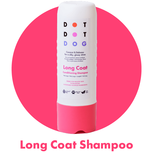 DotDotPet Long Coat 3 in 1 conditioning detangling dog shampoo