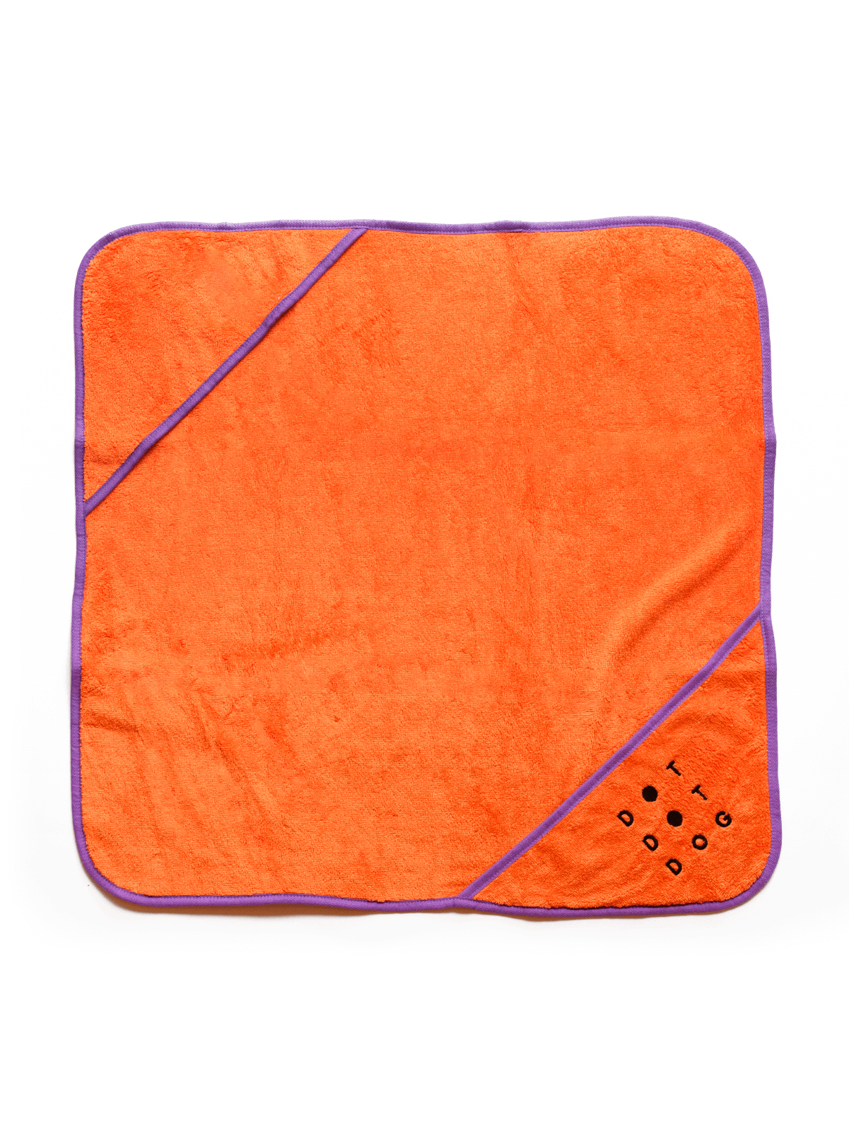 Full image of towel opened up showing drying pockets