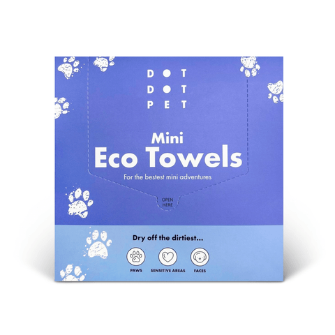 Eco Dog Towels Mini Natural Biodegradable